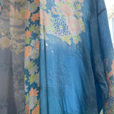 1920s to 1930s oriental kimono styled robe or wrapper - A/F