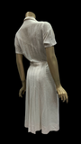 1930s vintage art deco day dress by The White House, New Bond Street