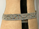 C. late 1920s to 1930s Art Deco antique paste belt