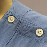 vintage 1930s pale blue useful uniform style blouse - wemco fabric
