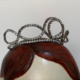 c. 1920s to 1930s antique paste headdress or tiara